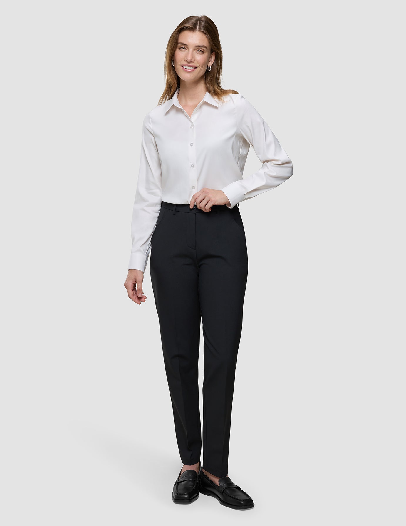 Essential Pants Tapered Black
